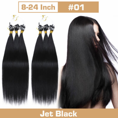 400S 200G Micro Beads Link Ring Loop Tip 100% Real Remy Human Hair Extensions 1G