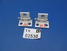 Door Hinges S80 1999 2001 Right Passenger Side Rear Upper Lower Check Stopper