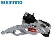 Image of Shimano Alivio FD-M430 3x9 Speed MTB Bike Front Derailleur Dual Pull Clamp-on