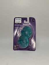 Philips AVENT 2 Pack SCF190/01 Soothie Pacifier 0-3mth Green/Green