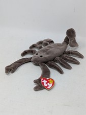 1997 Vintage Retired Ty Beanie Baby - STINGER the Scorpion - Plush Toy WITH TAG