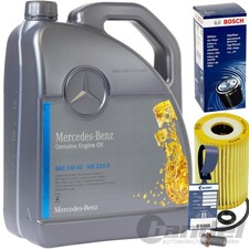 BOSCH ÖLFILTER 1457429147+ORIGINAL MERCEDES 5W40 ÖL für A KLASSE W168 VANEO 414 BOSCH ÖLFILTER 1457429147+ORIGINAL MERCEDES 5W40 ÖL für A KLASSE W168 VANEO 414