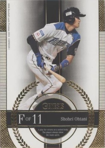 2016 Shohei Ohtani BBM Genesis 010 Fresh From Japan. Very Rare | eBay