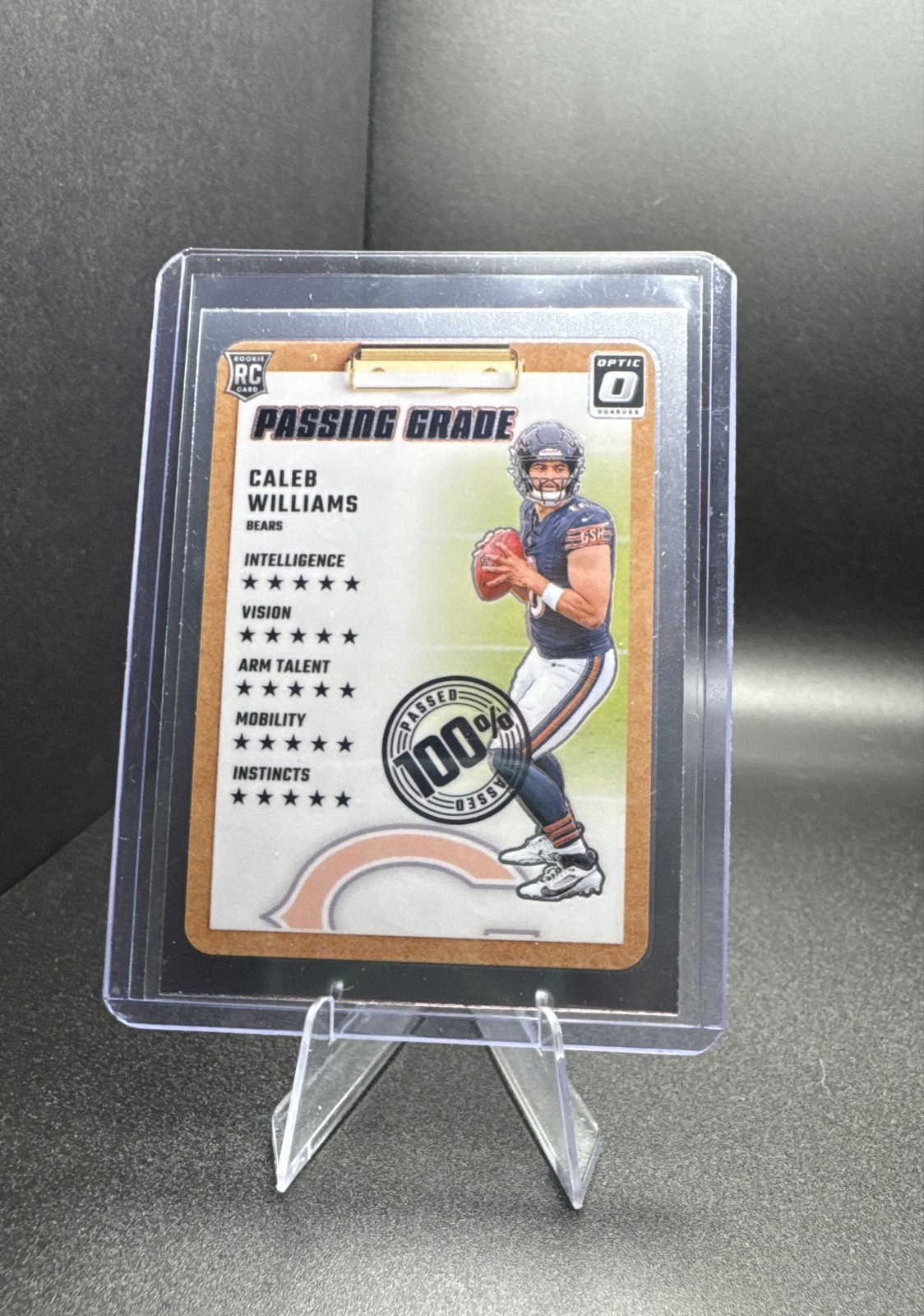2024 Panini Donruss Optic - Passing Grade Caleb Williams #1 (RC)