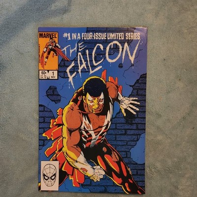 THE FALCON #1 4 COMPLETE MINI-SERIES LOT RAW UNGRADED MARVEL 1983