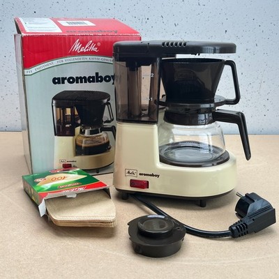 Vintage Melitta Aromaboy Kaffeemaschine - Klein, Retro, OVP & Funktionstüchtig