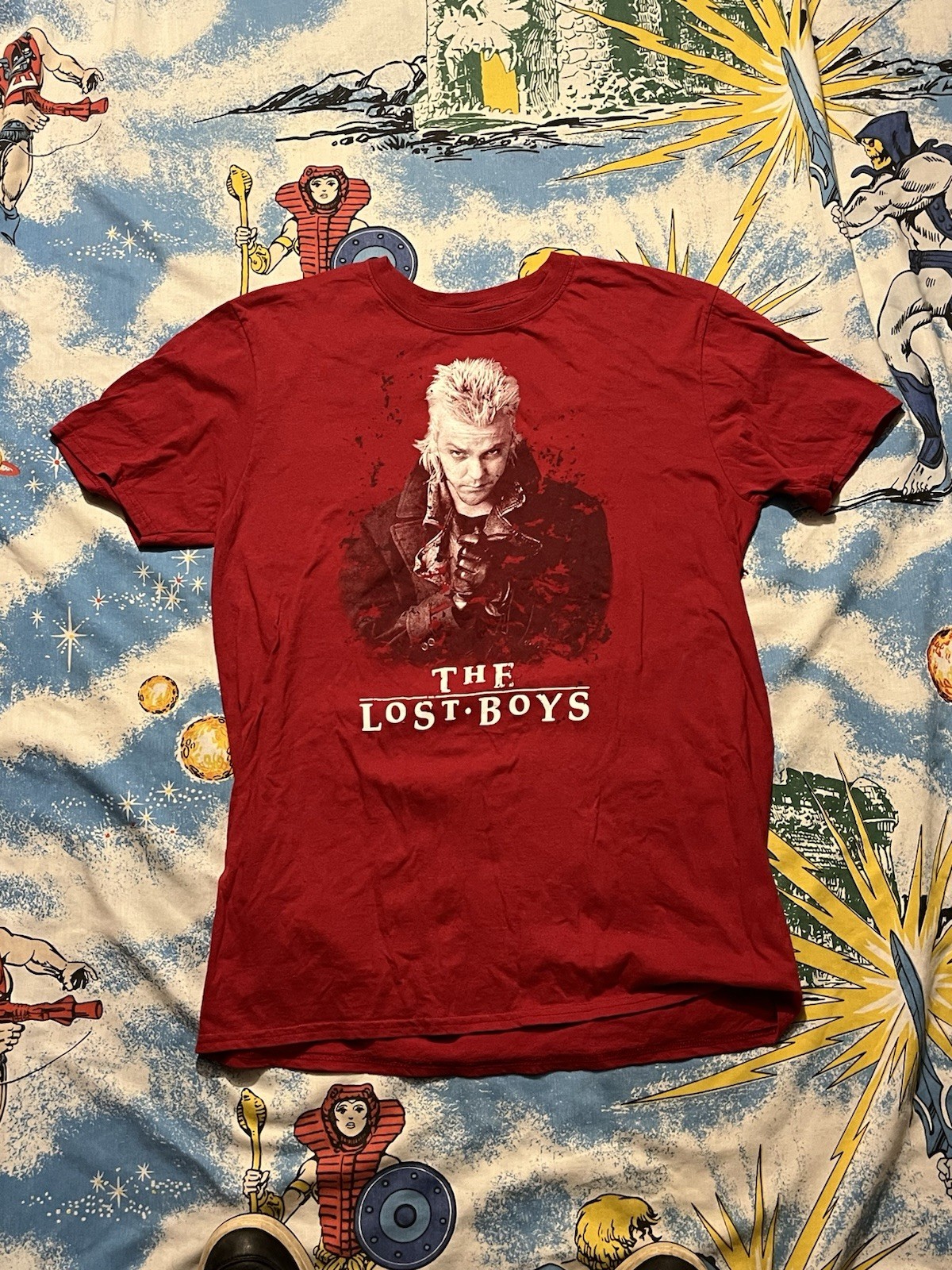 Funko Pop Tees TSHIRT X The Lost Boys Vampire David- Size LA