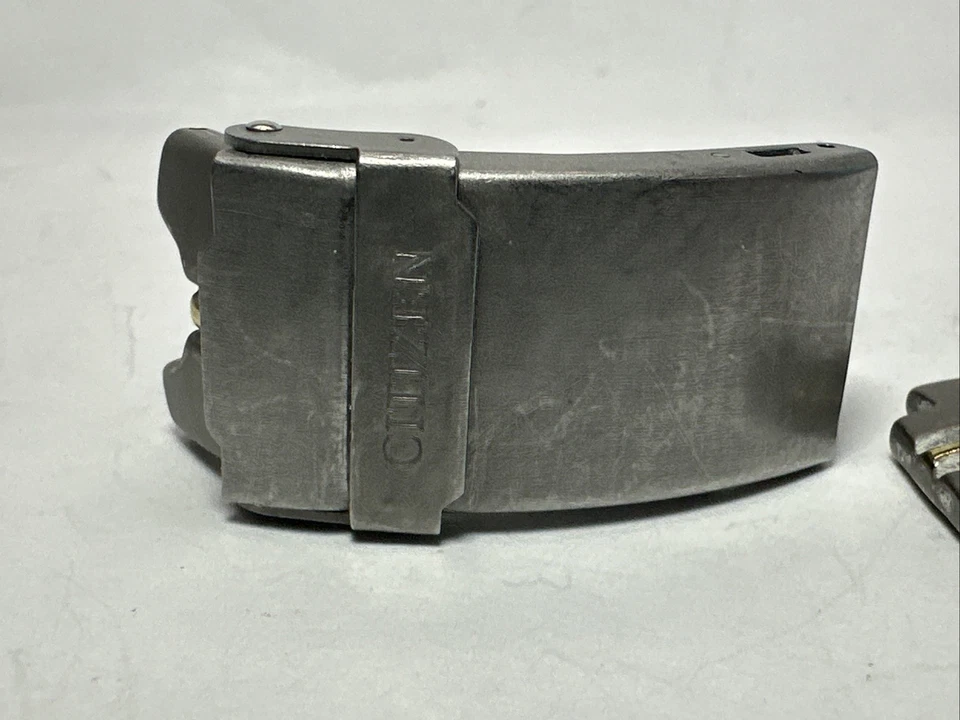 7817-571614 TA CITIZEN PROMASTER TITANIUM WATCH 19MM Buckle Pieces Parts Repair - image 2 of 4