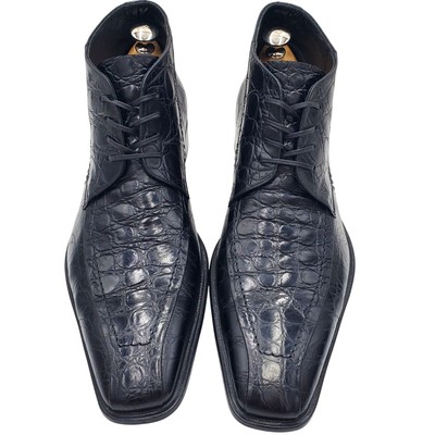 Hand made Chuka boot all leather size 9D Handmade Men Antique Brown Leather Chukka Boots, Style  main image 2