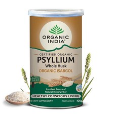 Organic India Isabgol Whole Psyllium Husk Powder - 100g