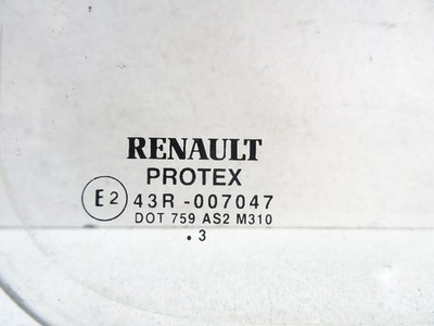 TÜRSCHEIBE LINKS HINTEN HINTEN Renault Express/Rapid/Extra 7700272786 #86072597