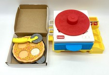 Vintage Fisher Price Sizzling Barbecue Kabob Set PlaySkool Pizza Delivery Set