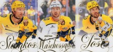2025-26 FLEER FLAIR TEAM SET - NASHVILLE PREDATORS STAMKOS MARCHESSAULT JOSI