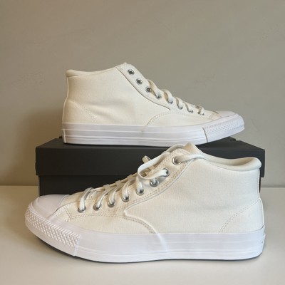 Converse Chuck Taylor All Star Malden Street Mid Top Vintage White Mens Sz 13