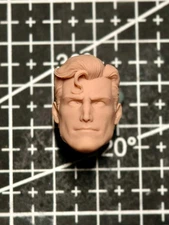 1/18 1/12 1/6 Unpainted Superman Hush Comics Head Carving White Mold