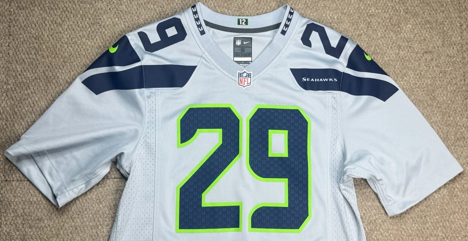 Camiseta de fútbol americano Nike NFL Seattle Seahawks #29 Earl Thomas III talla pequeña Foto 2 de 4