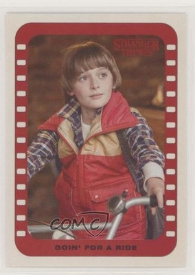 2018 Topps Stranger Things Stickers Will Byers Goin' for a Ride #7 1b9b