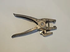 Vtg Bernard TRIUMPH Eyelet Punch Riveting Pliers W. Schollhorn  VGC H L Judd NY