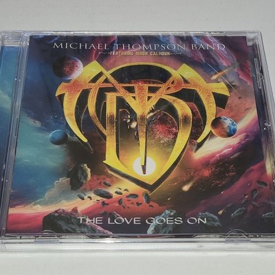New Sealed Michael Thompson Band The Love Goes On Italy Import CD Cracked Case
