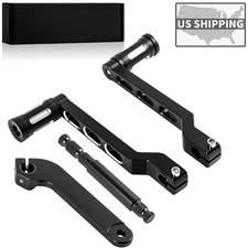 Shifter Shaftshift Armheel Toe Gear Shifter Lever Kit For Harley Touring 84-16 Shifter Shaftshift Armheel Toe Gear Shifter Lever Kit For Harley Touring 84-16