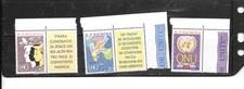ROMANIA SC#1469-71 1961 ONU MNH XF OLD VINTAGE COMMEMORATIVE/PICOTRIAL STAMP SET