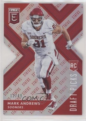 2018 Panini Elite Draft Picks 12/49 Mark Andrews #115 Rookie RC 1u6