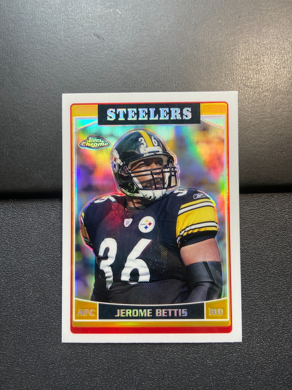 2006 Topps Chrome Refractors #43 Jerome Bettis