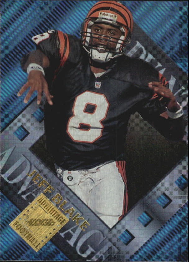 1996 Collector's Edge Advantage Perfect Play Foils #45 Jeff Blake - FB