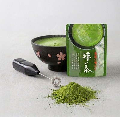 Japanese Matcha Starter Kit 30g w/ Sakura Cup & Electric Whisk (FREE SHIPPING )