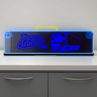 LKW Fahrerhaus RGB Farbwechsel LED Spiegel Fenster Licht Platine, anpassbar