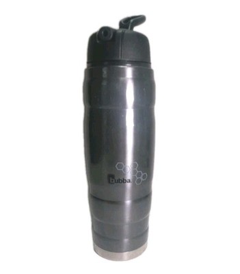 Bubba 24 oz Stainless Steel Water Bottle Gray Great Condition Biking Stainless 