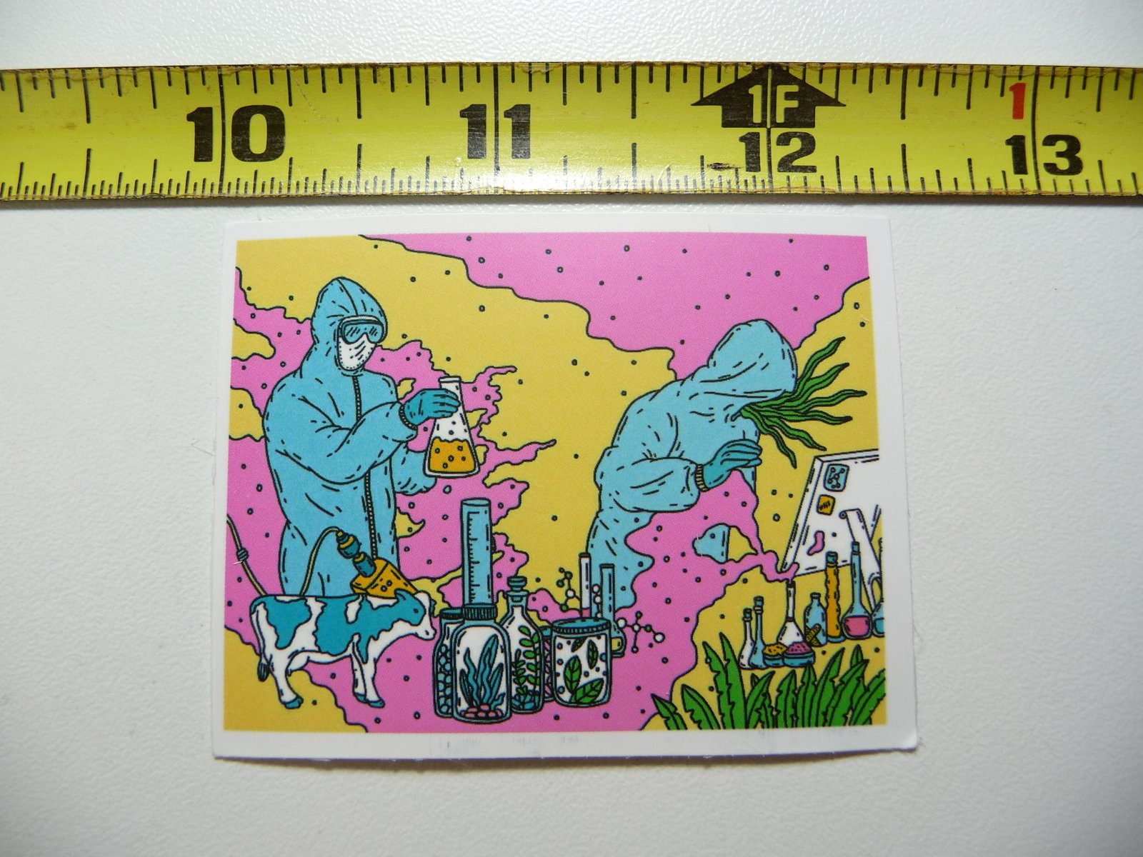 Science Experiment Research Lab Decal Sticker for School College Teaching