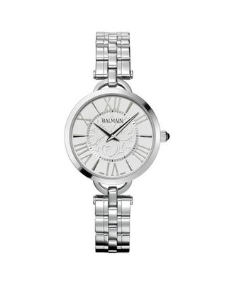 BALMAIN Women Analog Quartz Casual Watch Classic Dress Silver Dial Waterproof Ro