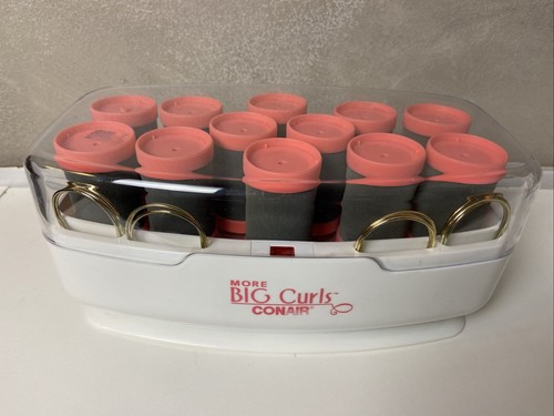 CONAIR More Big Curls 12 Pink JUMBO HOT Rollen Lockenwickler CHV12N 12 Clips