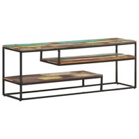 Tv-Schrank 130X30X45 Cm Recyceltes Massivholz