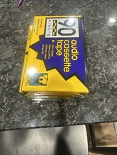 Brand New 90 Minute Cassette Tapes Lot of 3 audio Cassette