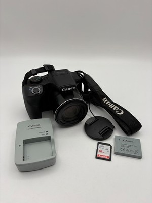 Canon PowerShot SX530 HS 16.0MP Digital Camera Black w/50x Zoom Bundle