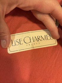 Lise Charmel Black Adjustable Strap Black Demi Cup Lace Bra 36B