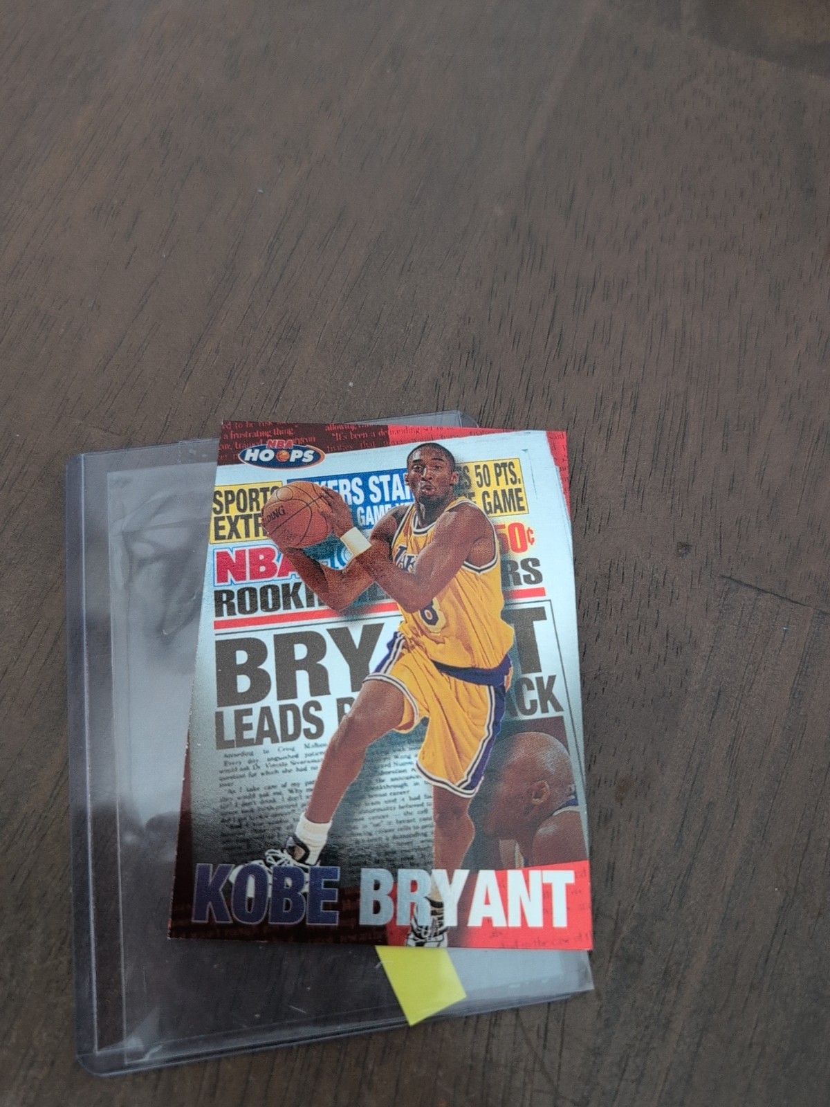 1997-98 Hoops Kobe Bryant Rookie Headliners #RH3 Los Angeles Lakers SP Hot!!! (2