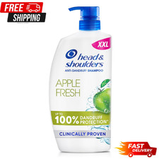 Head & Shoulders Apple Fresh Anti Dandruff Shampoo, 1000ml, Up to 100% Flake Fre 12.36 per litre