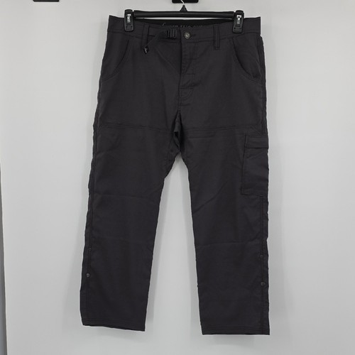 Prana Grey Stretch Zion Straight Pants Cargo Size 34W×28L - Picture 1 of 10