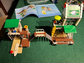 Lego City Lot: 4644, 7733, 7732,7631 - Marina, Trucks, Plane - All pieces & figs