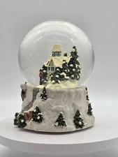 Thomas Kinkade Victorian Christmas Snow globe...
