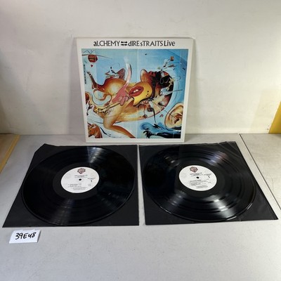 NICE LP Dire Straits Alchemy Live Warner Bros Records 25085-1 Record 39E48