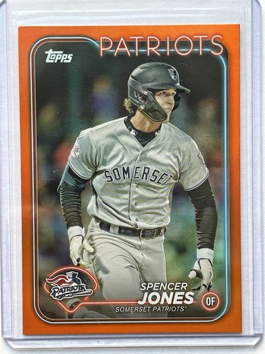 2024 Topps Pro Debut #PD-165 Spencer Jones /25 Orange SSP New York Yankees