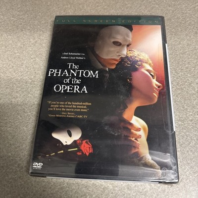 Andrew Lloyd Webber's The Phantom of the Opera (DVD, 2005, Full Frame) ''NEW''