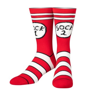 Odd Sox Sock 1 Sock 2 Funny Novelty Socks Adult Medium