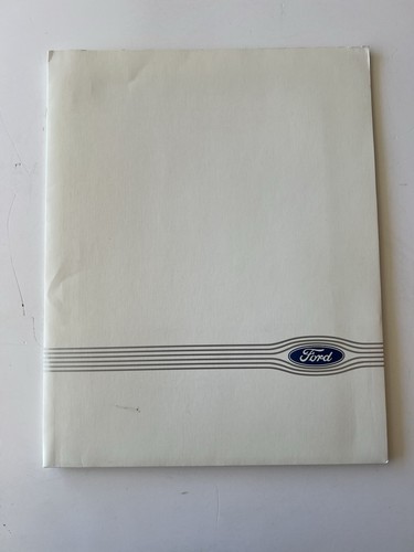 Ford 1994 Mustang Press Kit Media Folder Rewey Signed Sneak Preview Badge OEM
