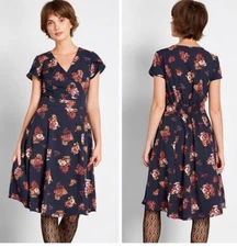 ModCloth Sentimental Special Short Sleeve Dress 2XL