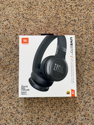 JBL Live670 NC Black Headphones (New in box) *Bluetooth
